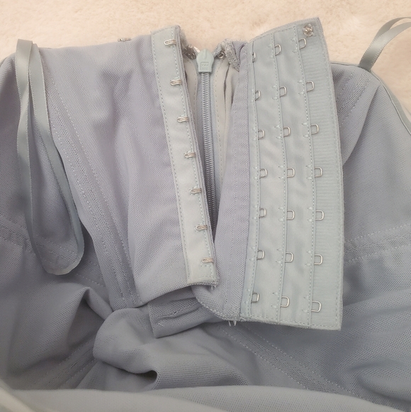 New STAUD Casey Dress Mist Size 2 - Picture 14 of 16